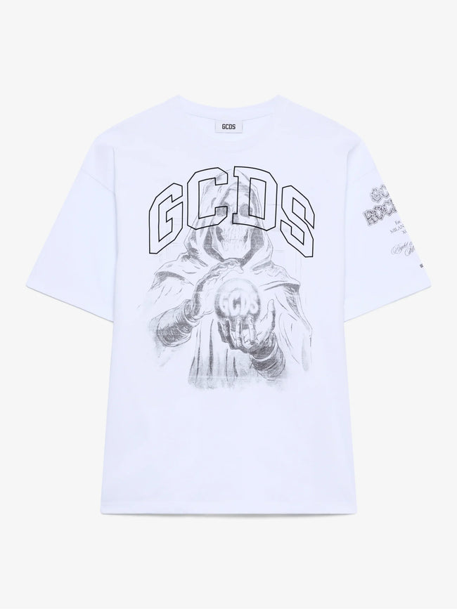 GCDS Gothic Printed T-Shirt