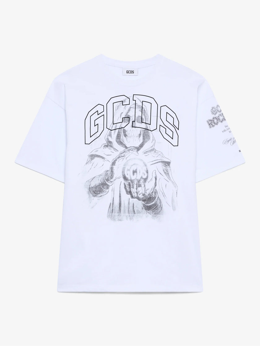 GCDS Gothic Printed T-Shirt