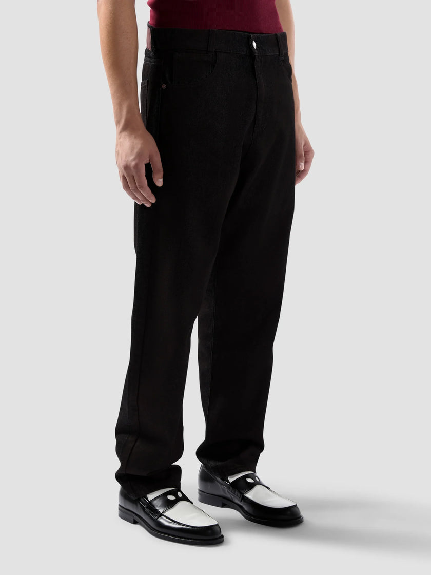 GCDS Denim Carrot Fit Trousers