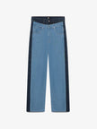 GCDS Denim Layered Loose Fit Trousers