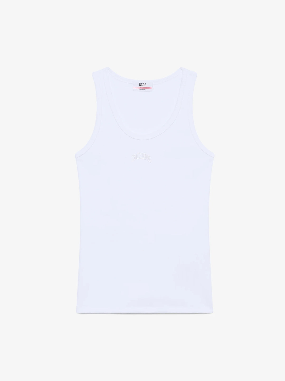 GCDS Logo Lounge Ribbed Tank Top