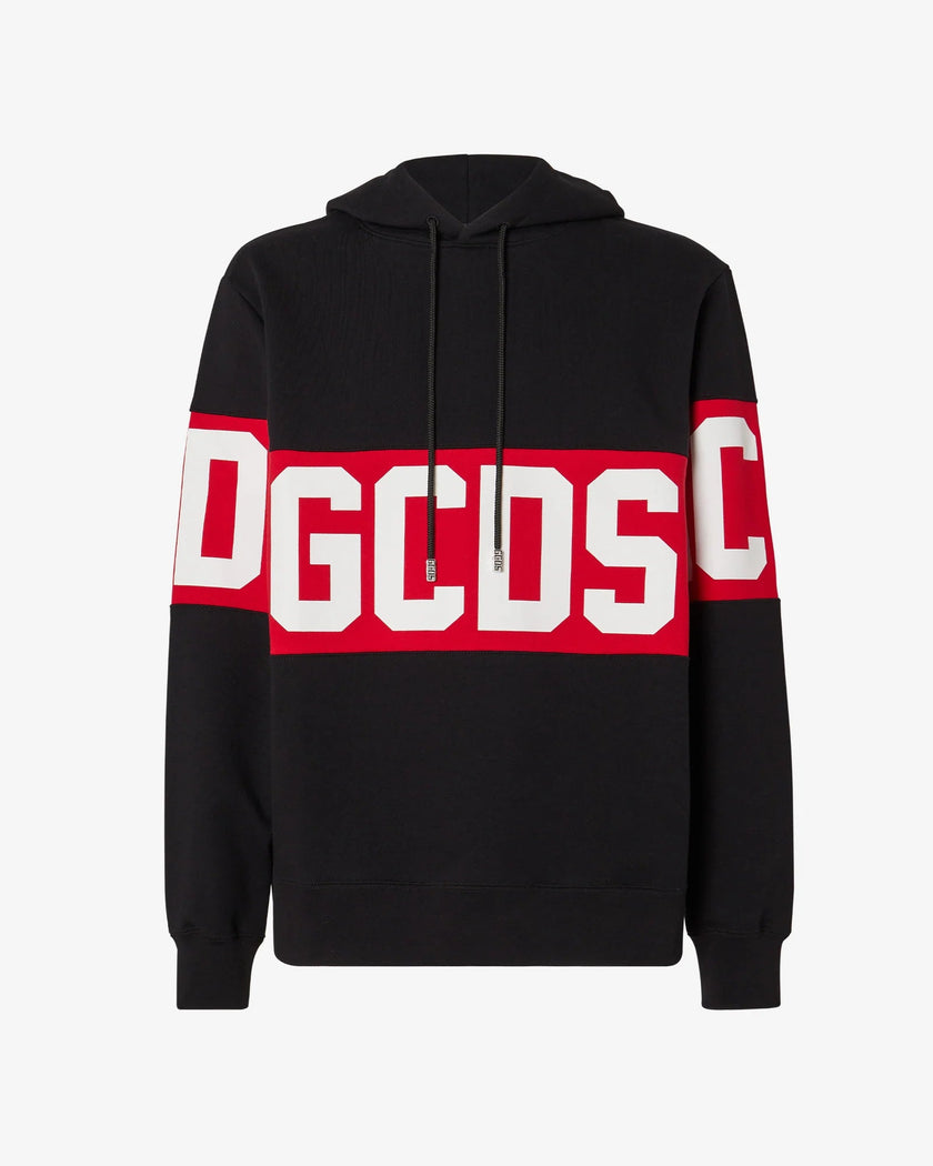 GCDS BAND LOGO REGULAR HOODIE