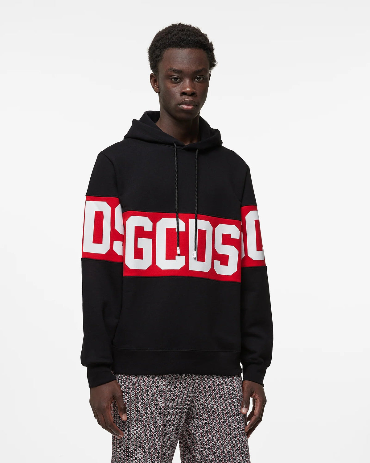 GCDS BAND LOGO REGULAR HOODIE