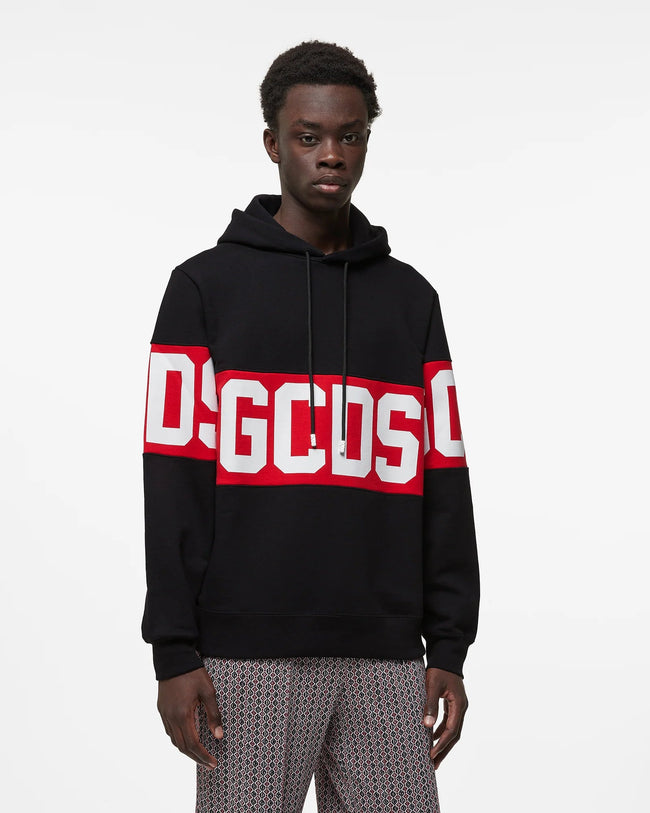 GCDS BAND LOGO REGULAR HOODIE