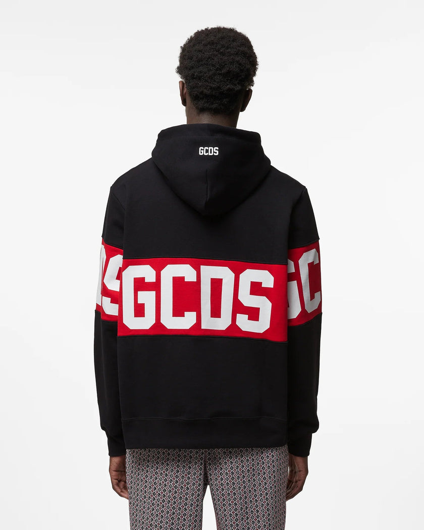 GCDS BAND LOGO REGULAR HOODIE