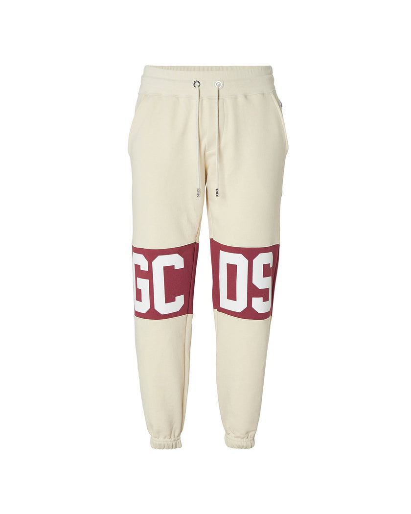 GCDS BAND LOGO REGULAR SWEATPANTS