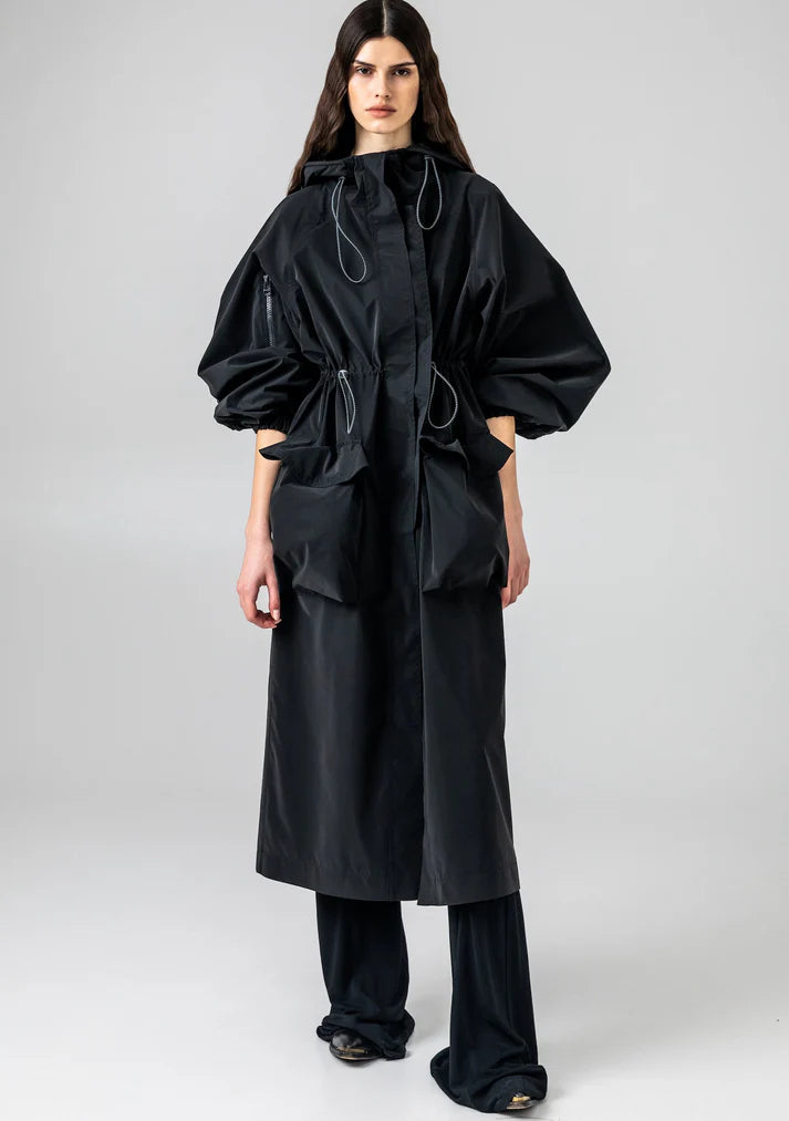 GUDU GUDO OVERSIZE RAINCOAT DRESS
