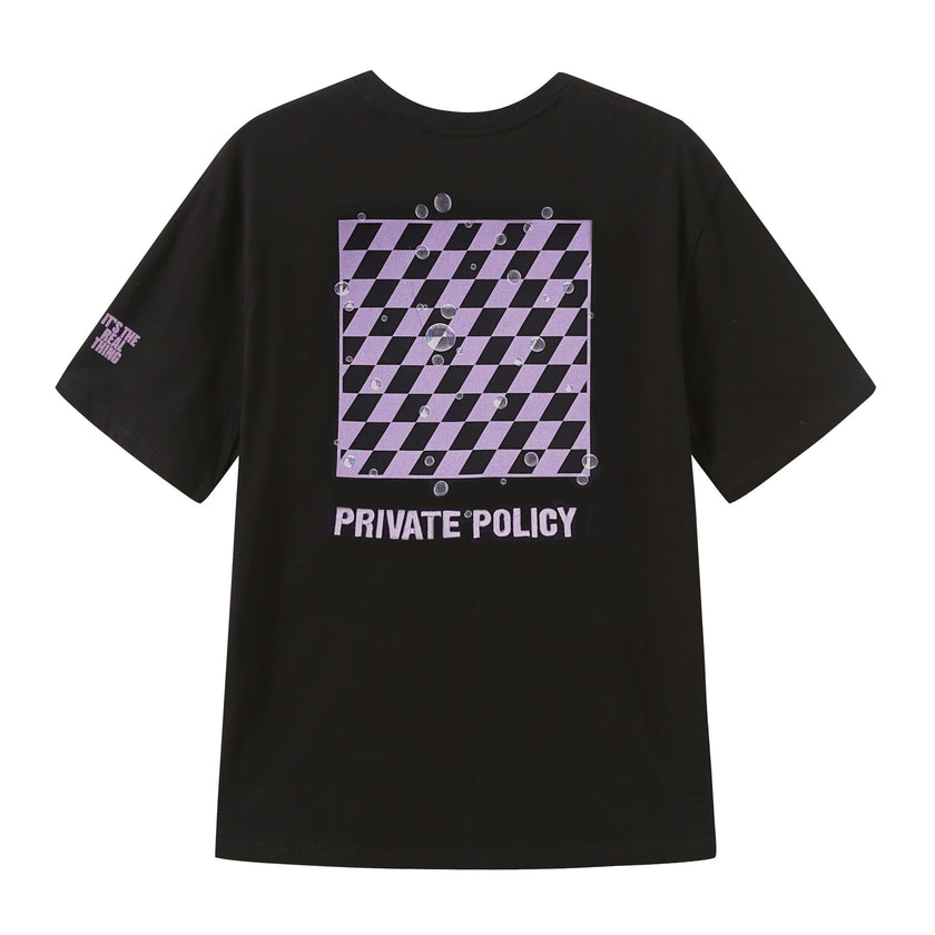 PRIVATE POLICY COCA COLA CHROME LOGO T-SHIRT