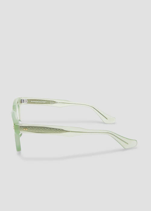 BONNIE CLYDE Crybaby - Milky Jade & Clear Lens