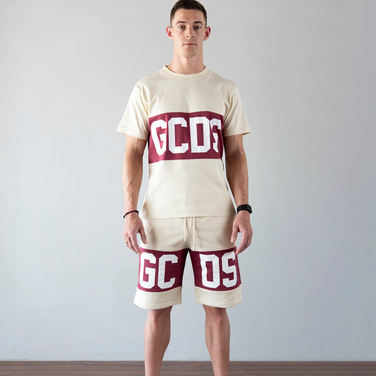 GCDS BAND LOGO REGULAR TEE