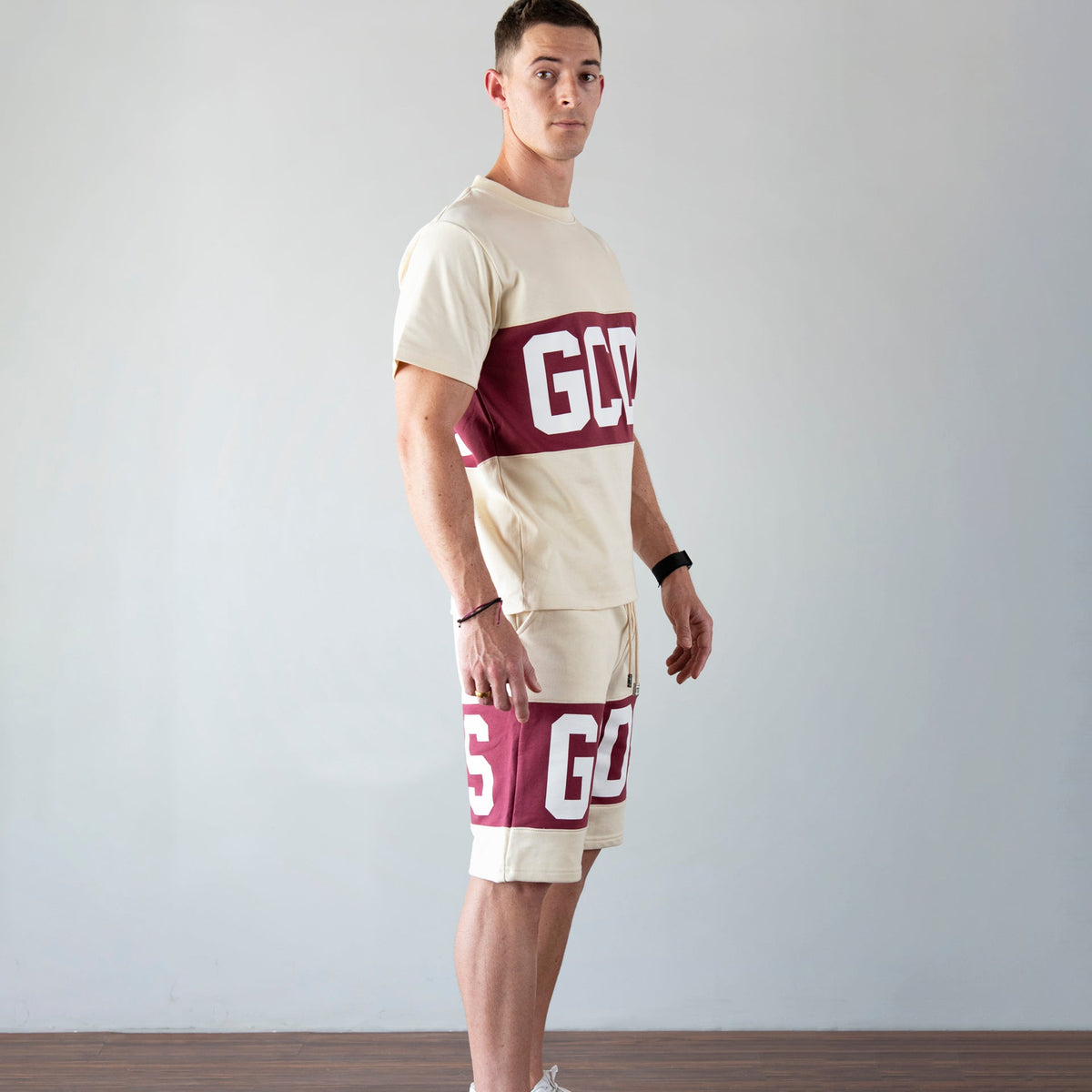 GCDS BAND LOGO REGULAR TEE