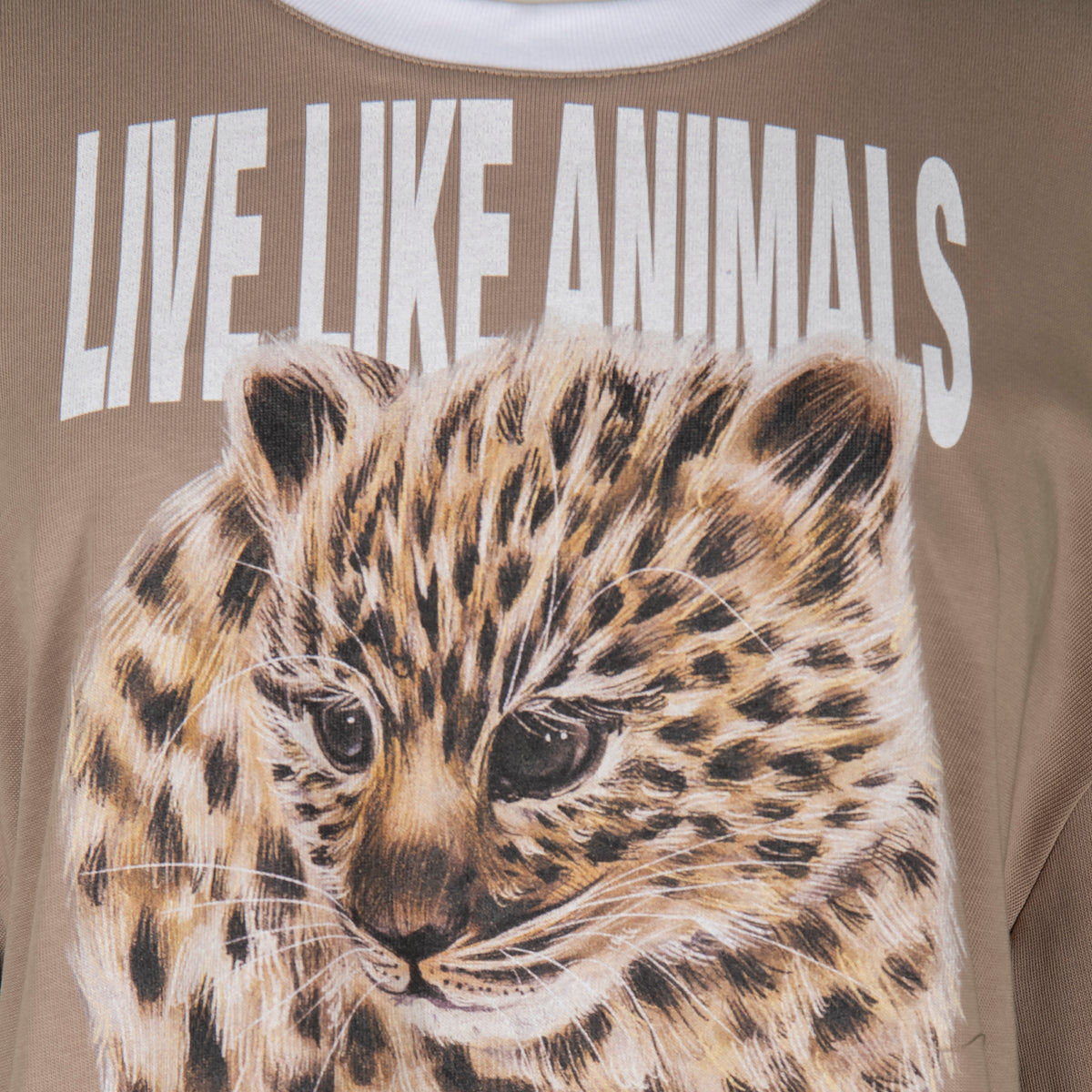 PRIVATE POLICY LIVE LIKE ANIMALS SHORT SLEEVES T-SHIRT