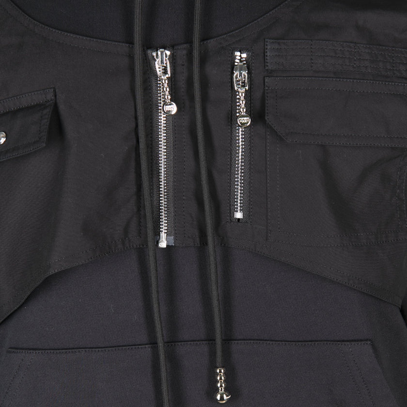 PRIVATE POLICY VEST HARNESS HOODIE