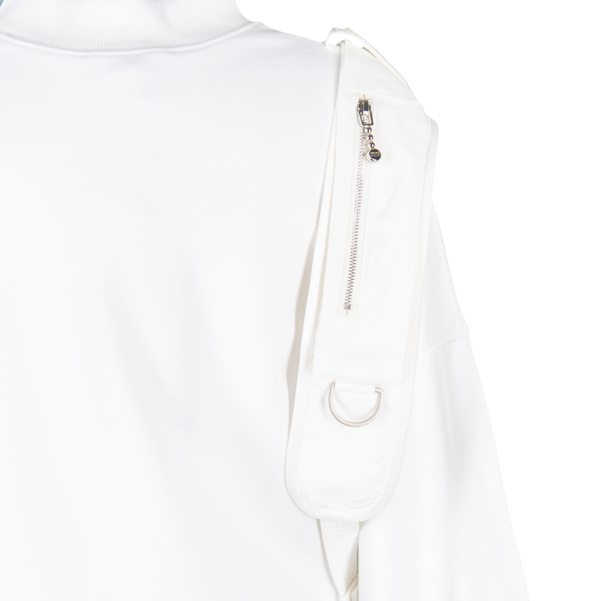 PRIVATE POLICY HARNESS SHOULDER STRAP SWEATSHIRT