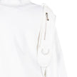 PRIVATE POLICY HARNESS SHOULDER STRAP SWEATSHIRT