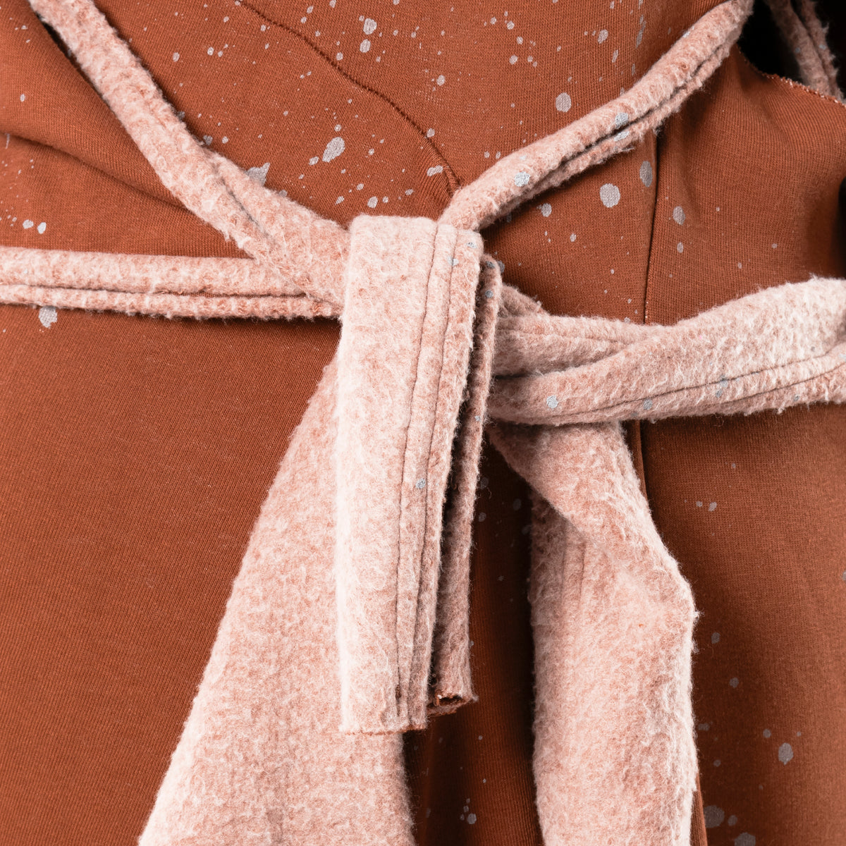 OTTOLINGER OTTO HOODED WRAP DRESS SPRINKLES