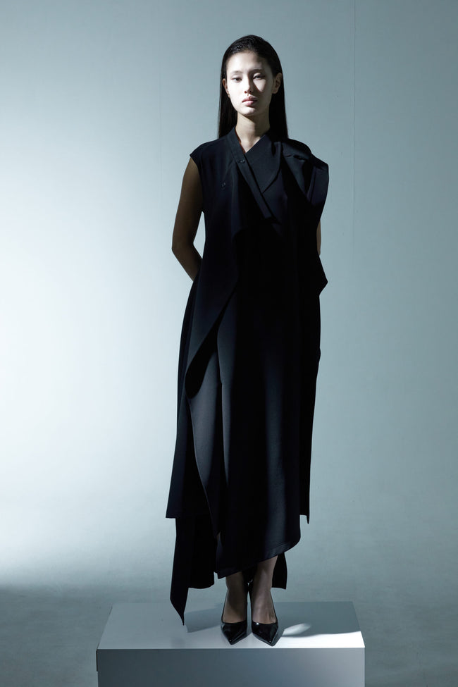 Decon Wavy Long Dress