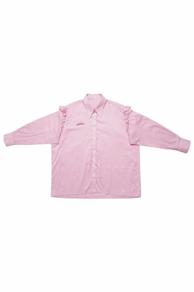 Torba baby pink ruffled shirt