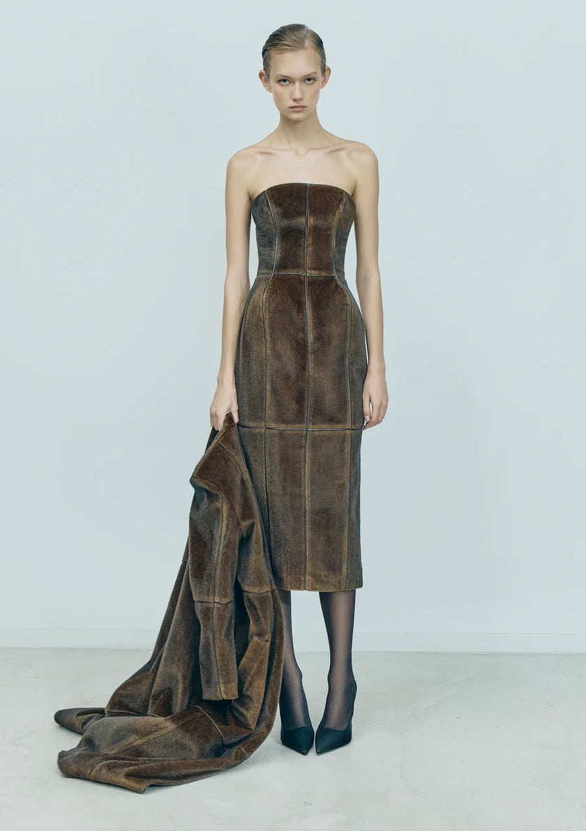 Gudu Bustier Maxi Dress #01