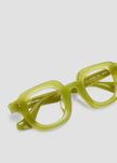 BONNIE CLYDE Gustave - Milky Green and Clear Lens