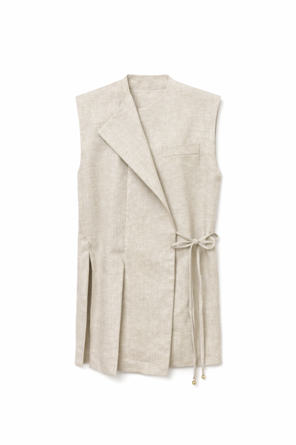 Sara Wong Neo-Chinese Vest