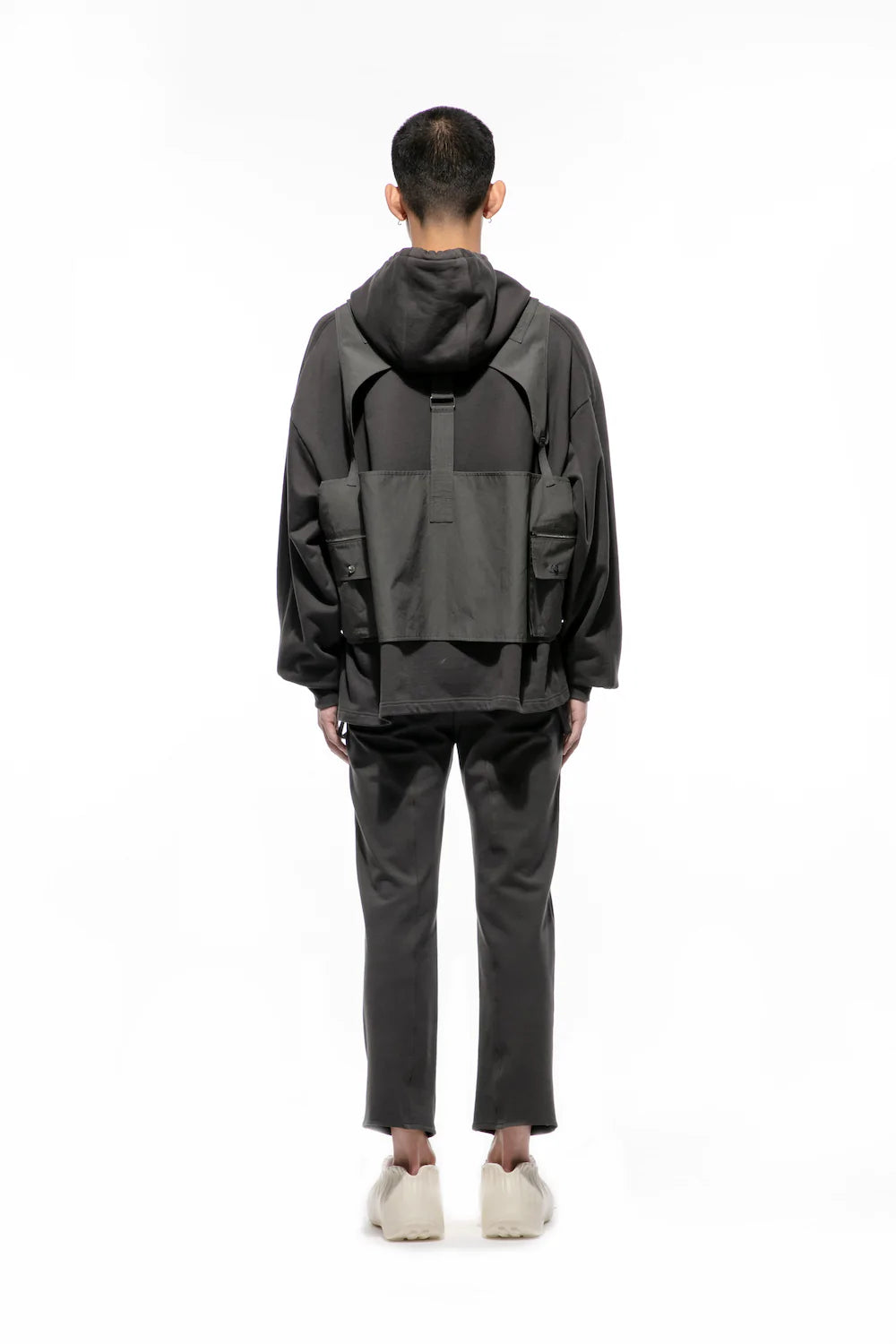 PRIVATE POLICY VEST HARNESS HOODIE