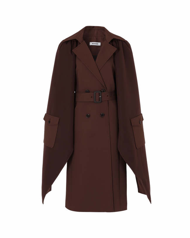 Bomber Layer Trench Coat