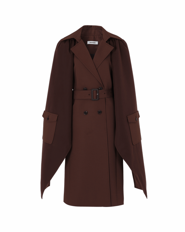BESFXXK Bomber Layer Trench Coat