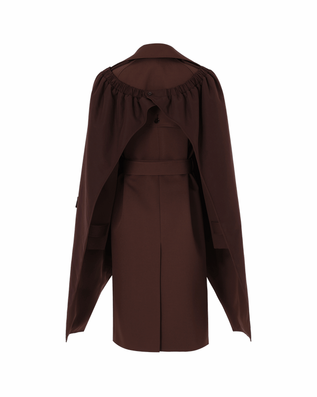 BESFXXK Bomber Layer Trench Coat