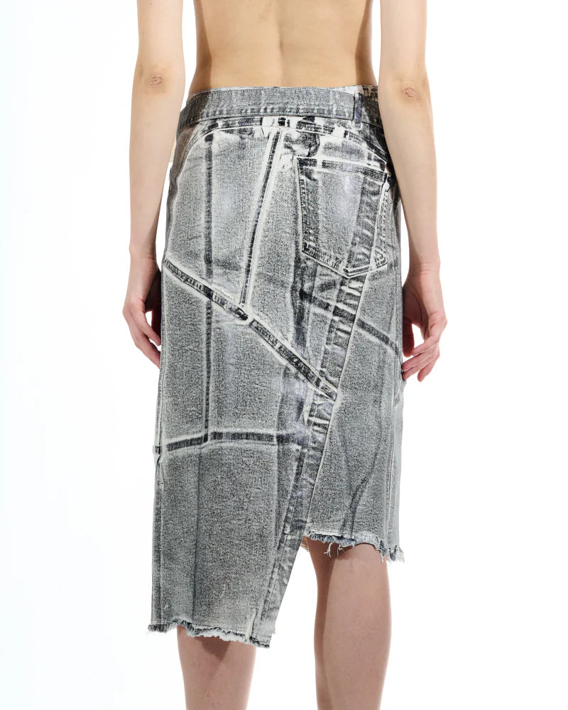 OTTOLINGER Denim Wrap Skirt