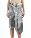 OTTOLINGER Denim Wrap Skirt