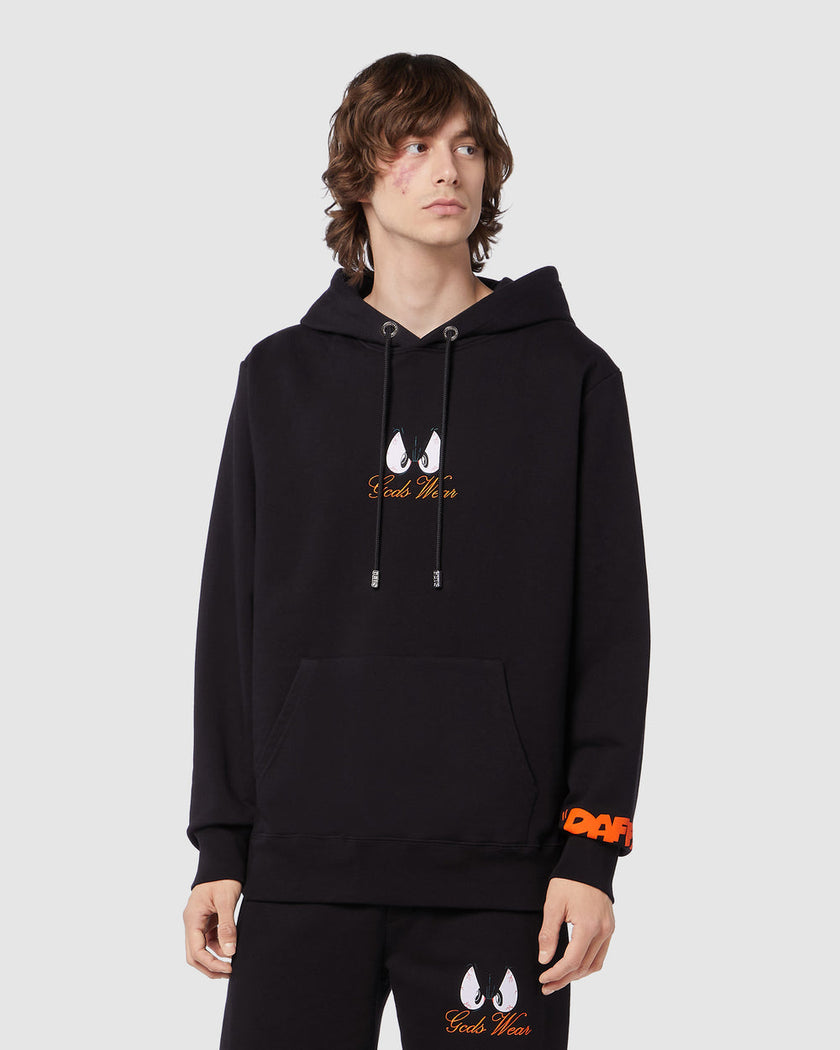 GCDS LOONEY TUNES DAFFY REGULAR HOODIE