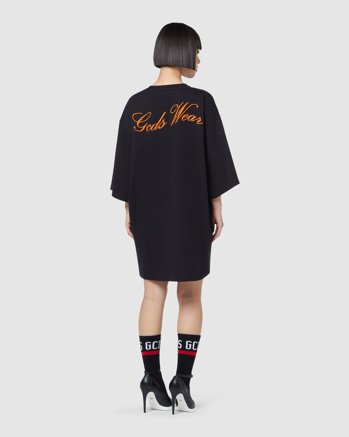GCDS LOONEY TUNES DAFFY DUCK TEE DRESS