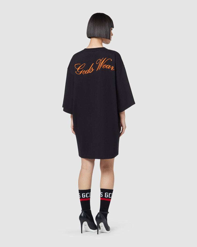 GCDS LOONEY TUNES DAFFY DUCK TEE DRESS