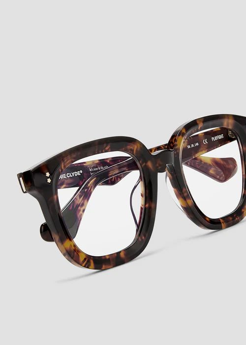 BONNIE CLYDE Playfight - Dark Tortoise & Clear Lens
