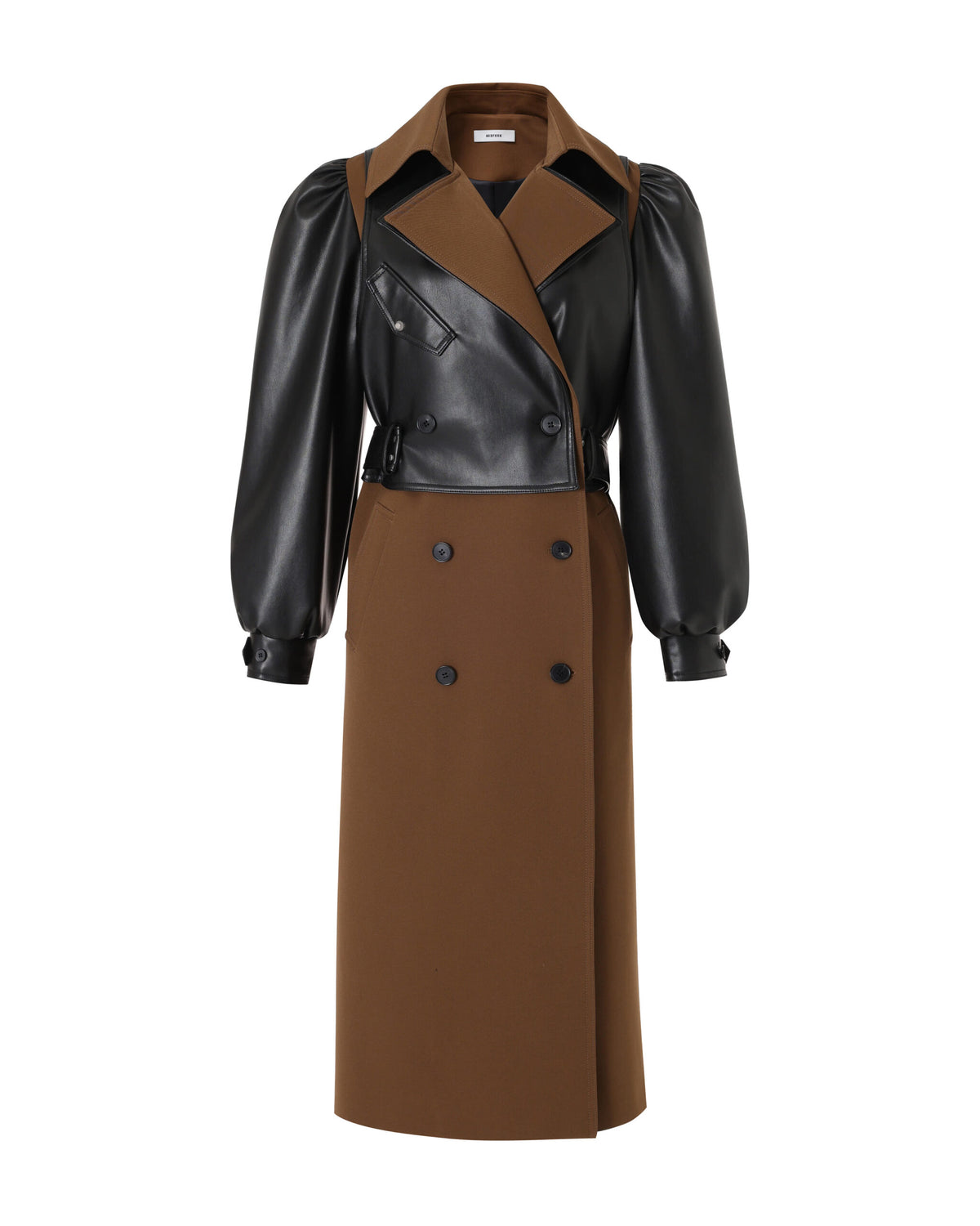 BESFXXK Rider Panel Hybrid Trench Coat