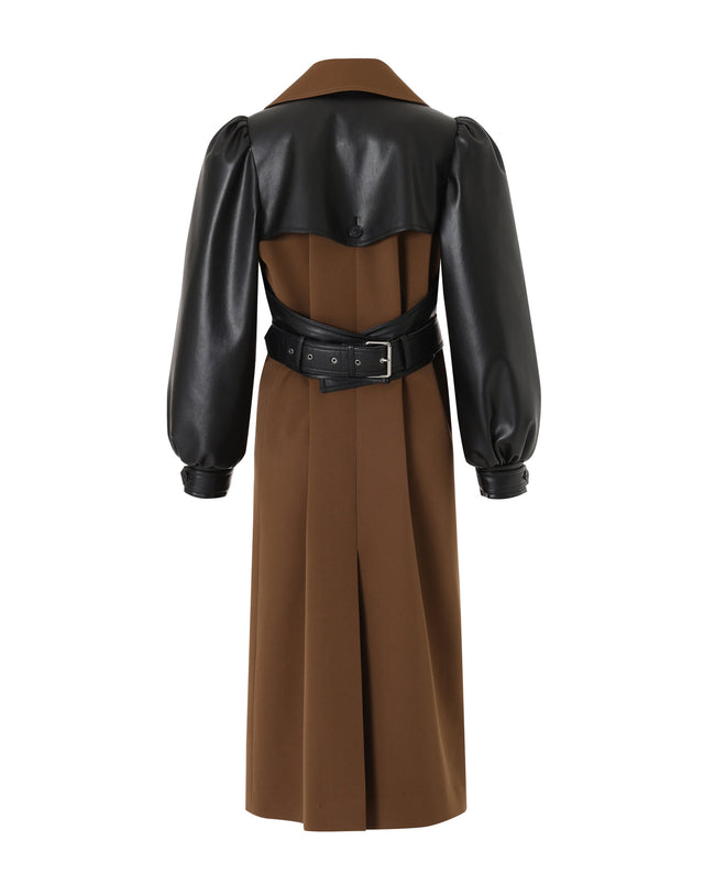 BESFXXK Rider Panel Hybrid Trench Coat