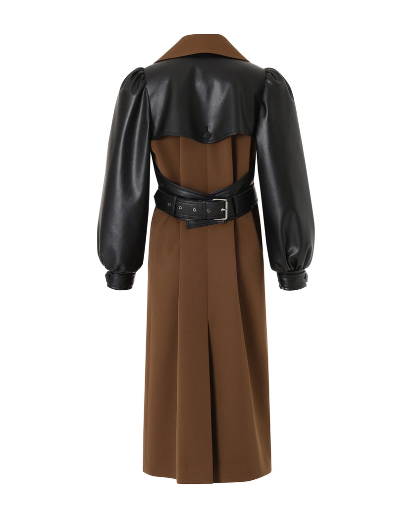 Rider Panel Hybrid Trench Coat
