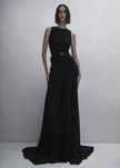 GUDU PLEATED MAXI SKIRT