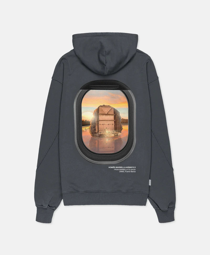 HOMIES MARBELLA VIDEOGAME HOODIE SAUDI EDITION VINTAGE GREY