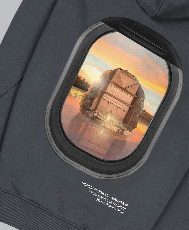 HOMIES MARBELLA VIDEOGAME HOODIE SAUDI EDITION VINTAGE GREY