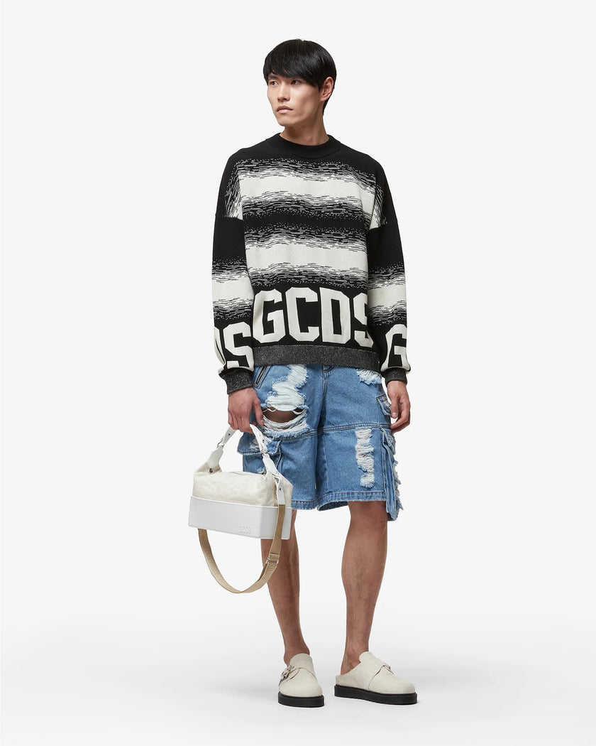 GCDS LOW BAND DEGRADÉ SWEATER