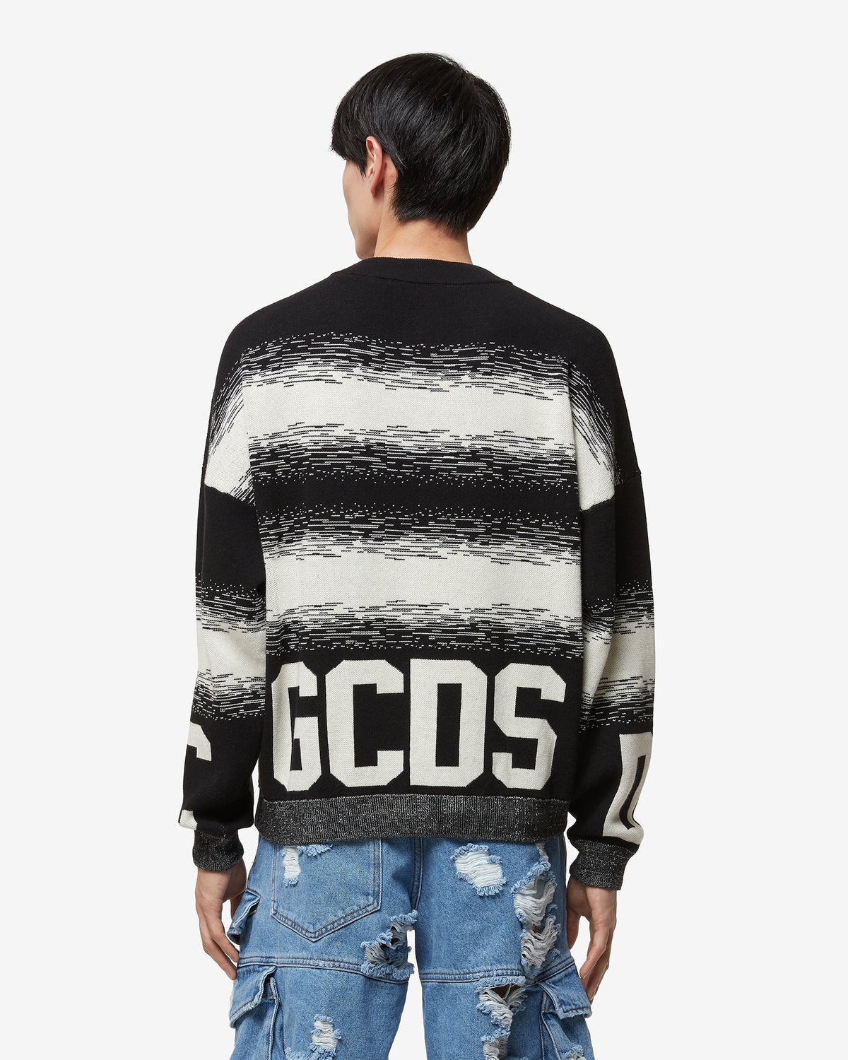 GCDS LOW BAND DEGRADÉ SWEATER