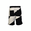 PRIVATE POLICY BLACK AND WHITE SHORTS