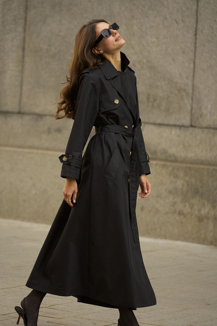Arapkhanovi Logomania trench coat