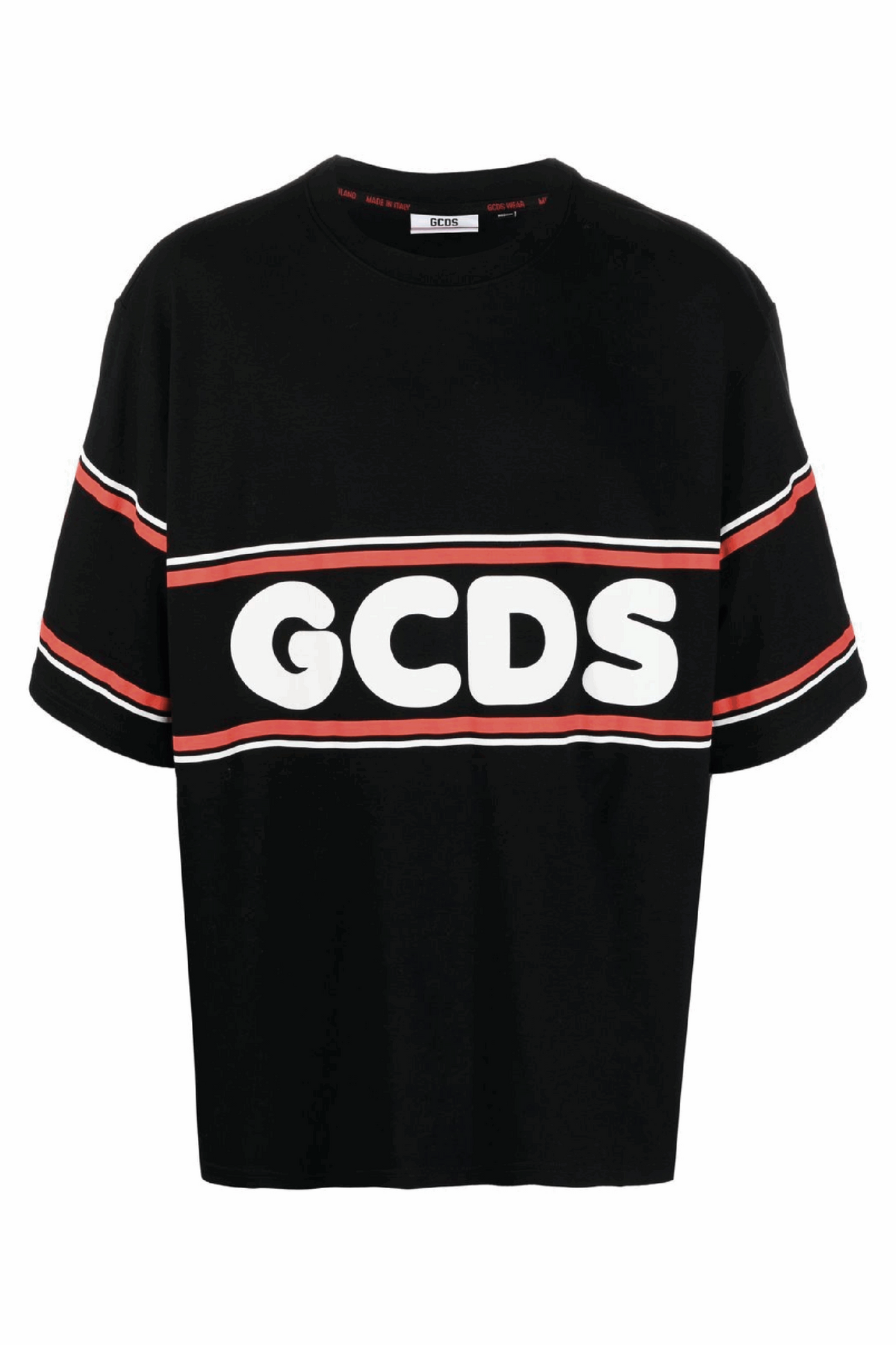 GCDS CUTE TAPE LOGO OVERSIZED TEE
