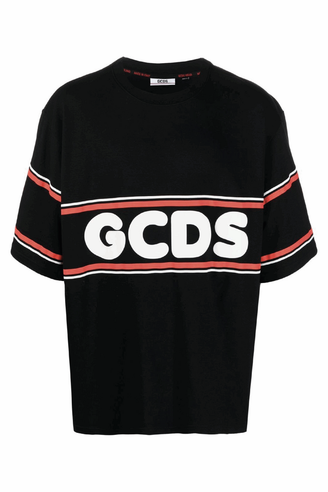 GCDS CUTE TAPE LOGO OVERSIZED TEE