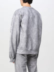 GCDS OVERDYED ROUND LOGO OVERSIZED SWEATSHIRT