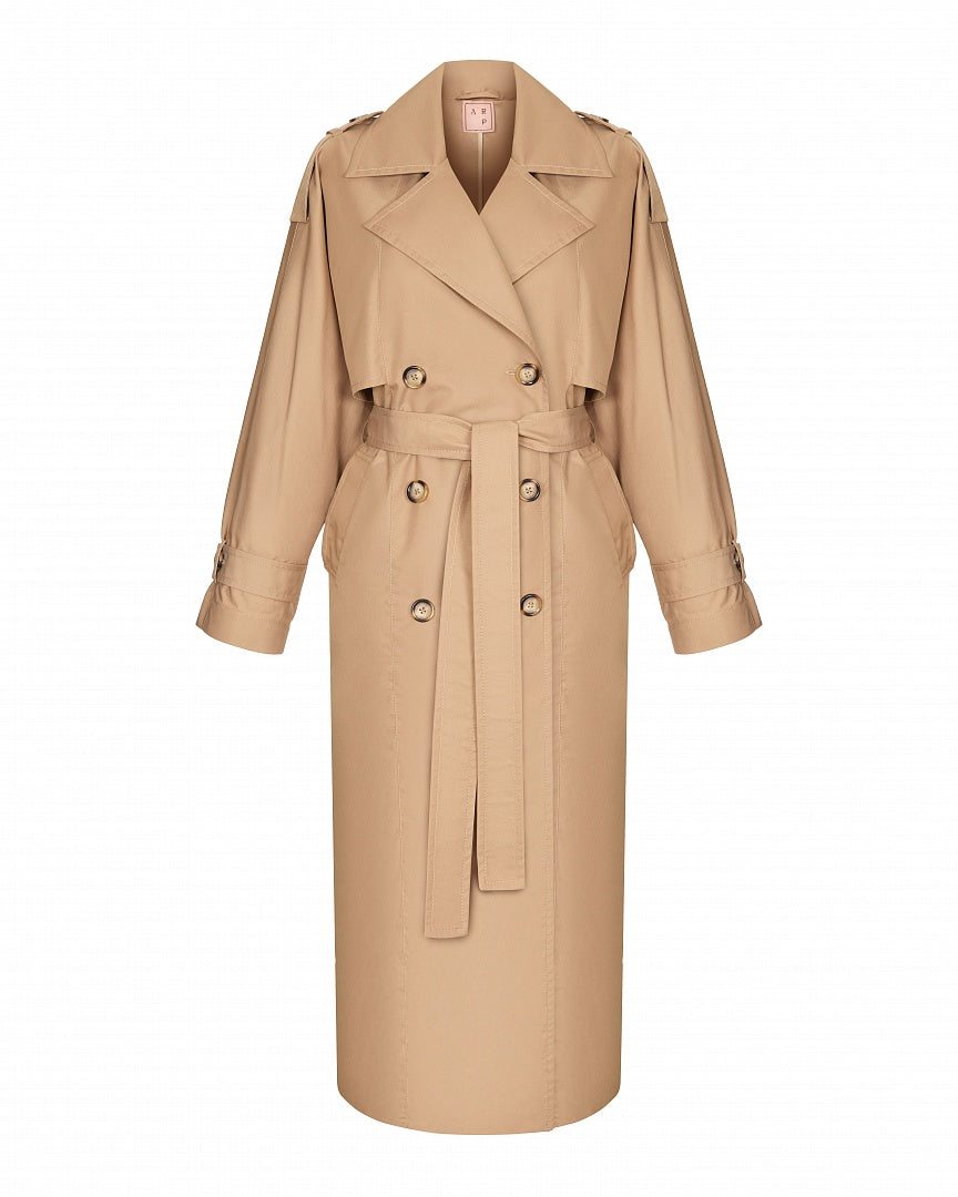 Arapkhanovi Belted trench coat