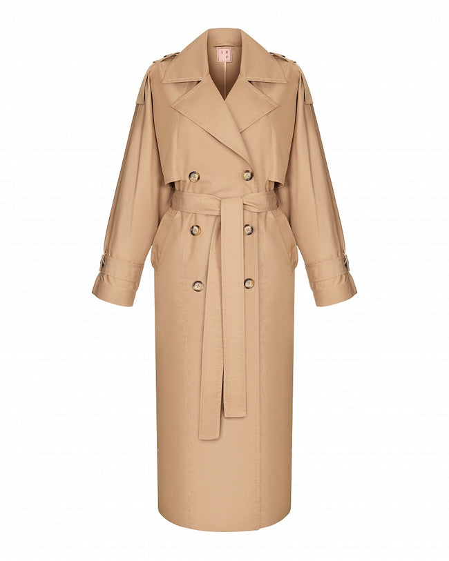 Arapkhanovi Belted trench coat